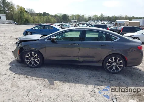 2015 Chrysler 200 C from USA, damaged, VIN 1C3CCCCG9FN686747